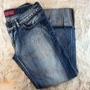 Guess 1981 Lightly Distressed Women's Jeans Rolled Cuff Size 28